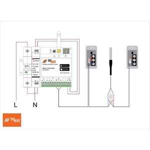 Термостат с WiFi и GSM модемом. ЭВАН MY HEAT SMART 2 (6281)