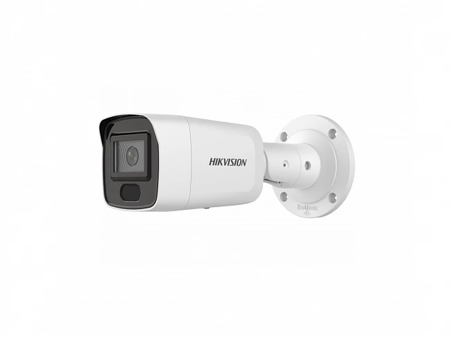 IP-камера HikVision DS-2CD3086G2-IS 4 мм, уличная, корпусная, 8 Мпикс, CMOS, до 3840×2160, до 25 кадров/с, ИК подсветка 40м, POE, -40 °C/+60 °C, белый (DS-2CD3086G2-IS (4mm) (C))