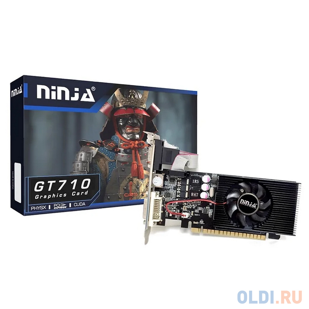 Ninja GT710 2GB 64bit DDR3 DVI HDMI CRT PCIE