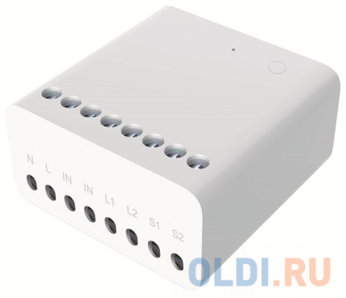 Реле: AQARA Wireless Relay/Беспроводное двухканальное реле/Протокол связи:Zigbee/Питание:110-220В/Мощность:2.5Вт/Цвет:Белый LLKZMK11LM