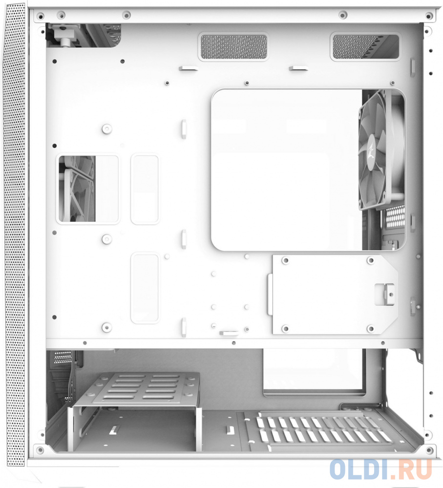 Корпус MiniTower Zalman Z1 Iceberg white (mATX, window, FRONT 2x120mm, REAR 1x120mm, без БП) (Z1 Iceberg white) в Москвe