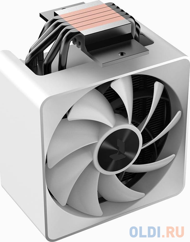 Cooler AeroCool APNX AP1-V ARGB WH 245W / White / LGA 1700/1200/115X/AM4/AM5 / Heat pipe 6mm x5