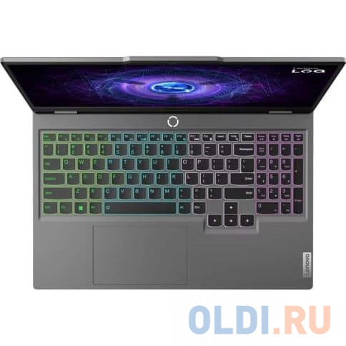 Ноутбук LENOVO LOQ 15IRX9 15.6" 1920x1080/Intel Core i7-13650HX/RAM 16Гб/SSD 1Тб/RTX 4050 6Гб/ENG|RUS/Windows 11 Home серый 2.38 кг 83DV00J8IN