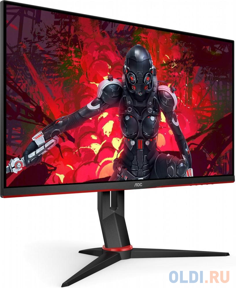 МОНИТОР 27" AOC 27G2SPU Black-Red с поворотом экрана (IPS, 1920x1080, 165Hz, 1 ms, 178°/178°, 250 cd/m, 80M:1, +2xHDMI в Москвe