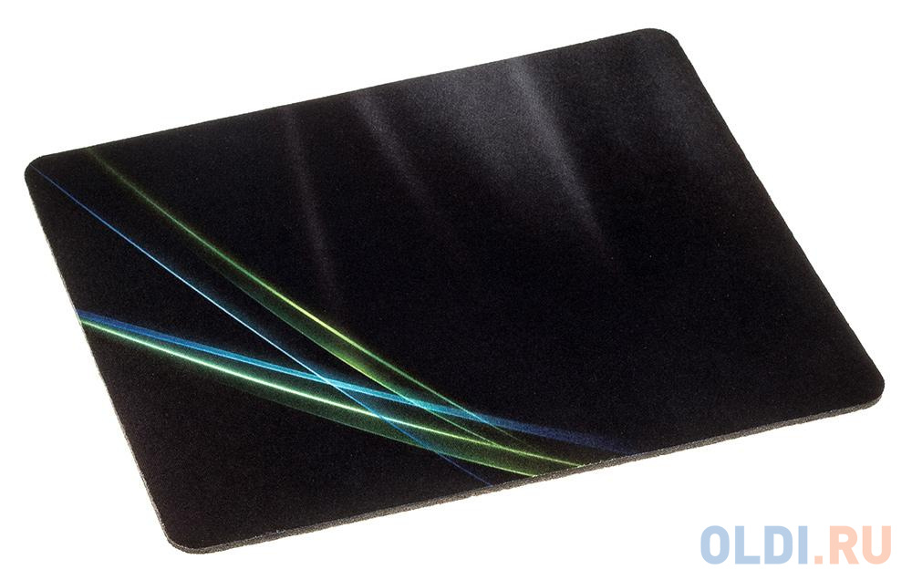 Коврик для мыши Oklick OK-F0250 рисунок линии неоновые
