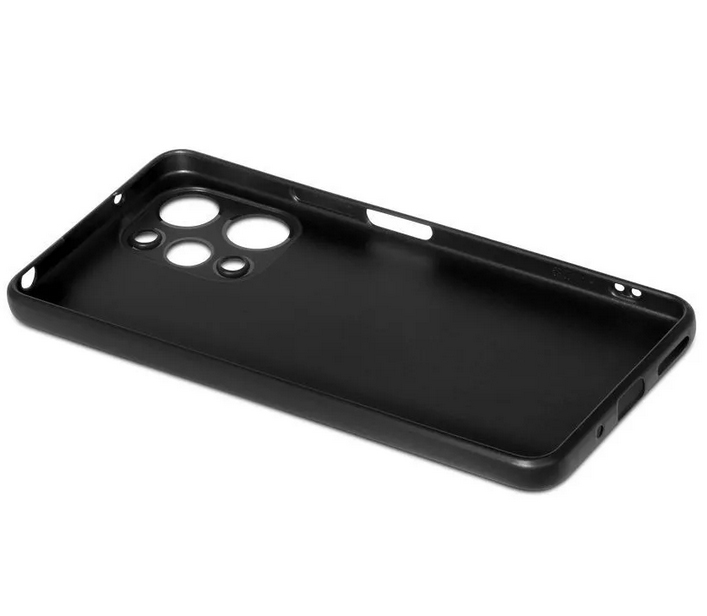 Чехол DF для Xiaomi Redmi 12 Silicone Black xiCase-94 в Москвe