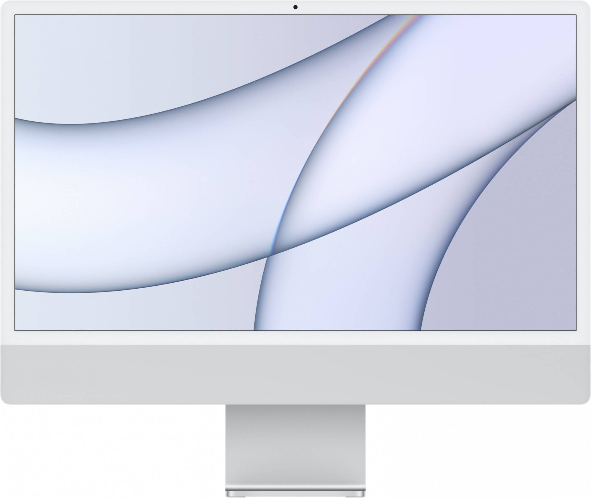Моноблок Apple iMac A2438, 24", Retina, Apple M1 8 core, DDR4 8ГБ, SSD 256, Apple, macOS, серебристый (z13k000dj)