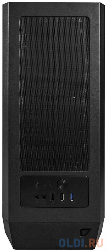 Корпус Miditower ExeGate i3 NEO-NPX600 (ATX, NPX600 12см, 2*USB+1*USB3.0, HD аудио, черный, 3 вент. 12см с RGB подсветкой, контроллер + ПДУ, ARGB MB к