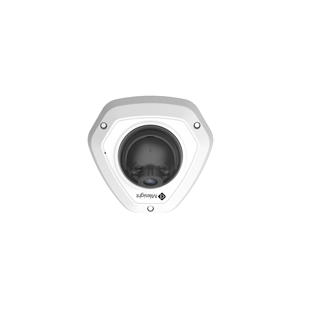 IP-камера Milesight MS-C2973-PB-36 3.6мм, уличная, купольная, 2Мпикс, CMOS, до 1920x1080, до 30кадров/с, ИК подсветка 30м, POE, -40 °C/+60 °C, белый (MS-C2973-PB-36)