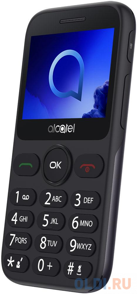 Телефон Alcatel 2019G серый 2.4&quot; 16 Мб Bluetooth