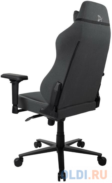 Компьютерное кресло (для геймеров) Arozzi Primo Woven Fabric - Black - Grey logo PRIMO-WF-BKGY