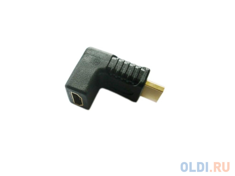 Переходник HDMI (M)  -- HDMI (F) угловой 90° VCOM  CA320