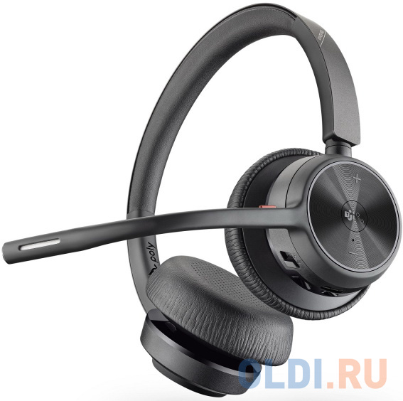 Гарнитура беспроводная/ VOYAGER 4320 UC,V4320-M C (COMPUTER &amp; MOBILE) MICROSOFT TEAMS CERTIFIED, USB-A, STEREO BLUETOOTH HEADSET, WITH CHARGE STAN