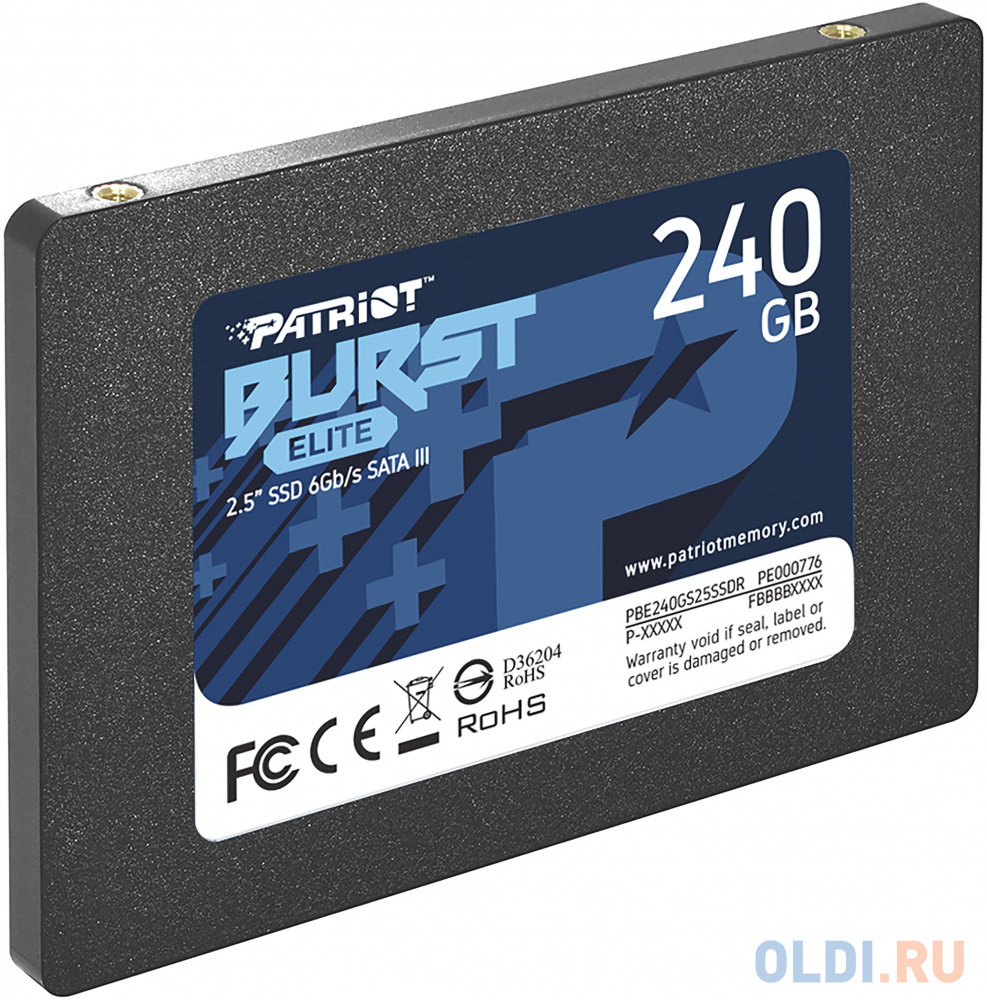 SSD накопитель Patriot Burst Elite 240 Gb SATA-III