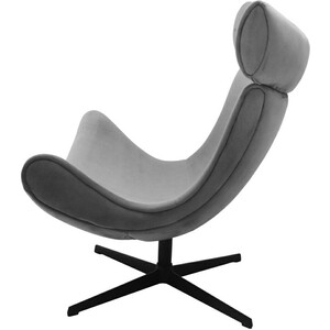 Кресло Bradex Toro серый, искусственная замша (FR 0664)