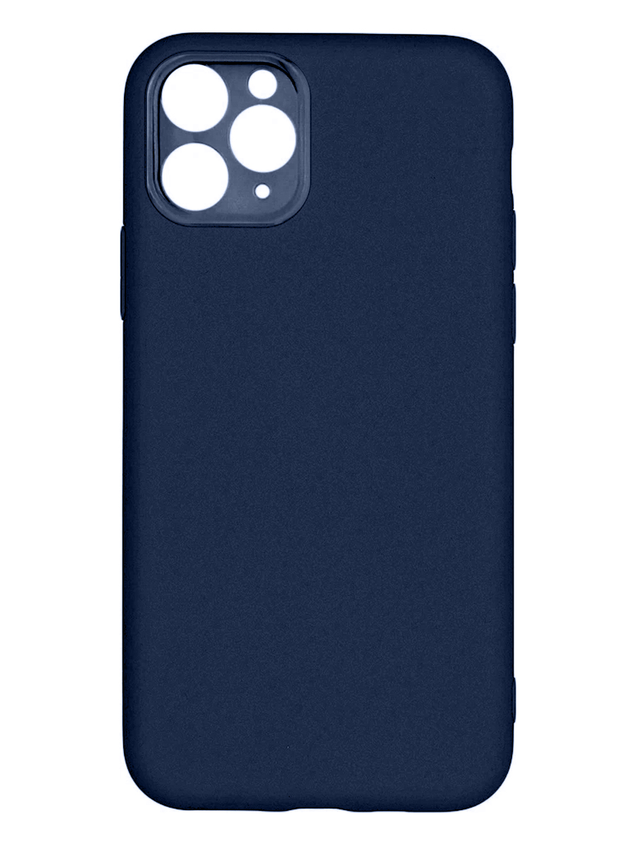 Клип-кейс Alwio для Apple iPhone 11 Pro Max, soft touch, тёмно-синий