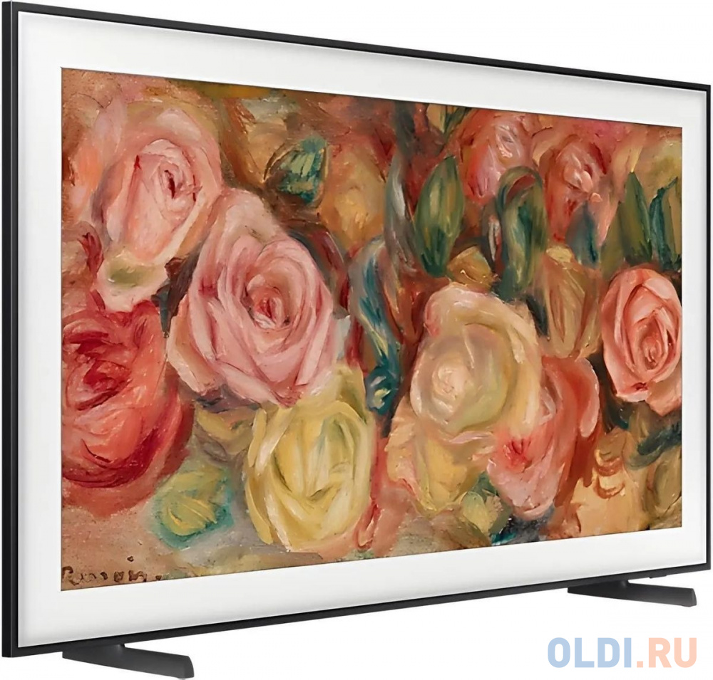 Телевизор QLED Samsung 50" QE50LS03DAUXRU The Frame черный 4K Ultra HD 60Hz DVB-T2 DVB-C DVB-S2 USB WiFi Smart TV