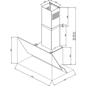 Вытяжка Zigmund & Shtain K 145.6 B в Москвe