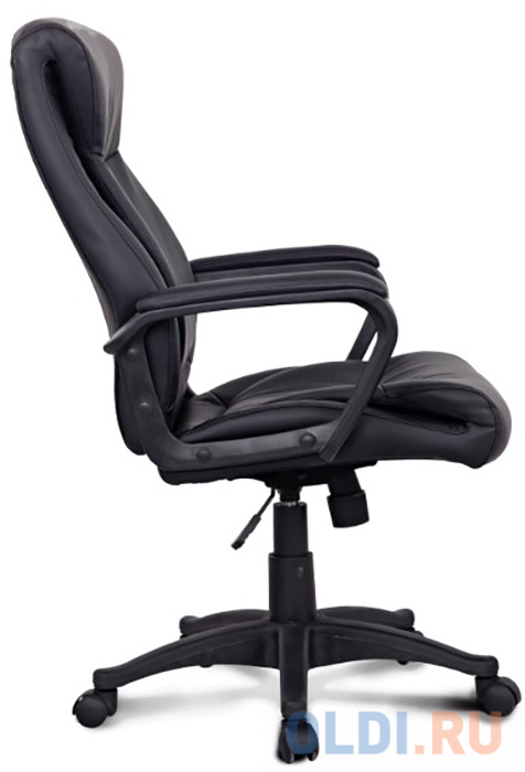 Кресло офисное BRABIX "Enter EX-511", экокожа, черное, 530859