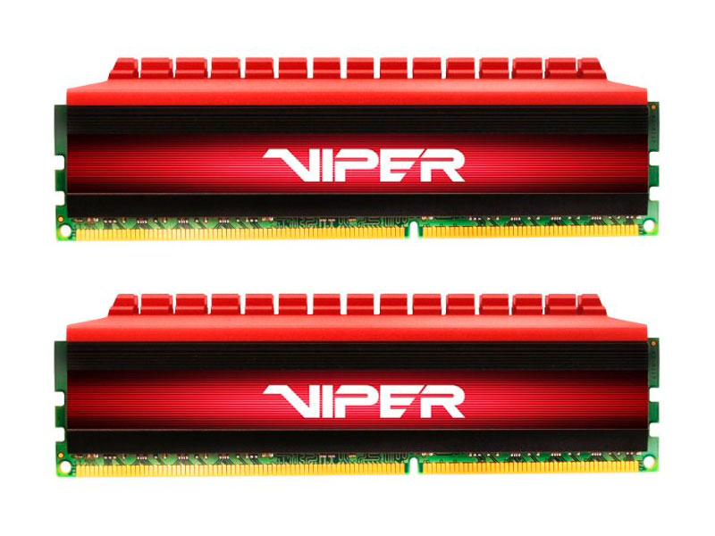 Модуль памяти Patriot Memory Viper 4 DDR4 UDIMM 3200MHz PC4-25600 CL16 - 32Gb KIT (2x16Gb) PV432G320C6K