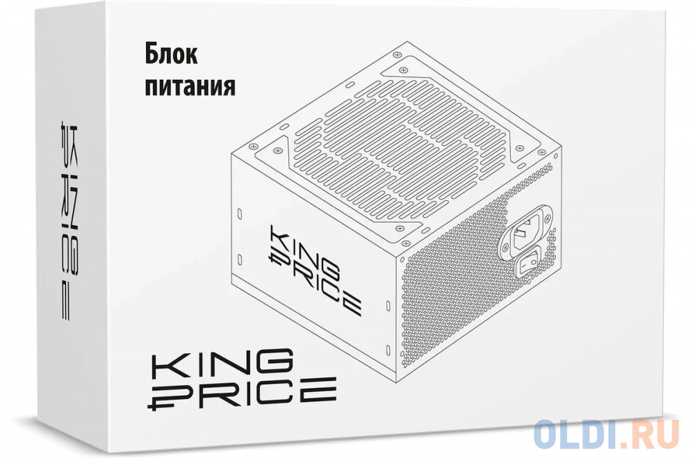 Блок питания KingPrice ATX 500W KPPSU500 (20+4pin) 120mm fan 4xSATA RTL в Москвe