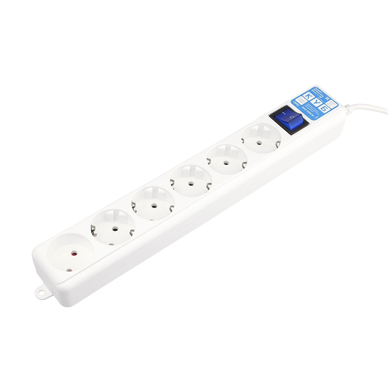 Сетевой фильтр Power Cube Pro 6 Sockets LC-контур 5m White SPL6-16-P-5М