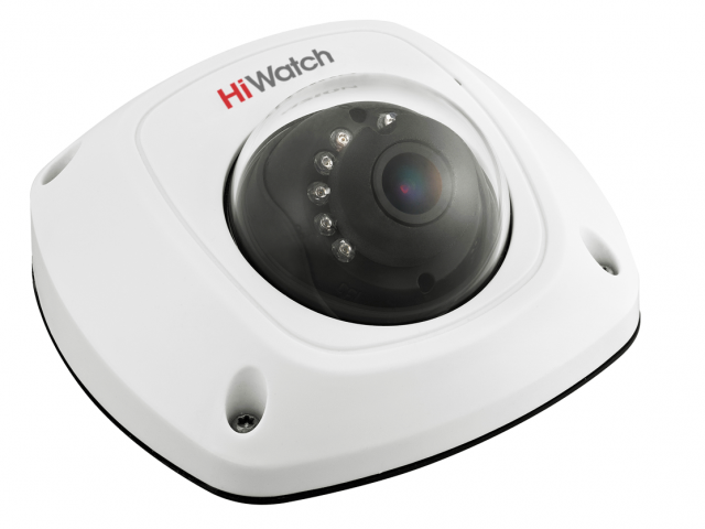 Камера HD-TVI HiWatch DS-T251 2.8 мм внутренняя, купольная, 2Мпикс, CMOS, до 25 кадров/с, до 1920x1080, ИК подсветка 20 м, -20 - +45