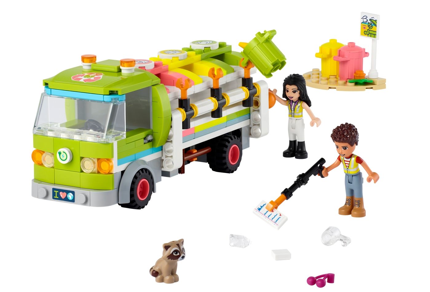 Конструктор LEGO Friends "Грузовик для переработки отходов" 41712 в Москвe