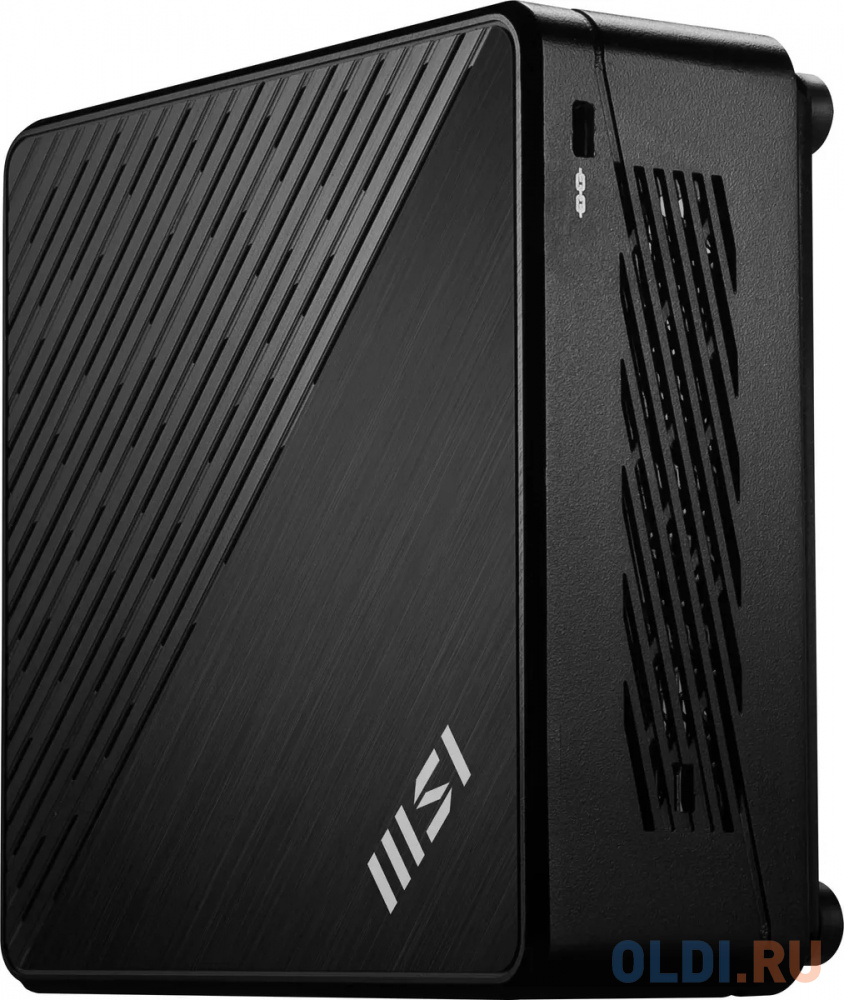 Неттоп MSI Cubi 5 12M-013RU i5 1235U (1.3) 16Gb SSD512Gb Iris Xe Windows 11 Professional 2.5xGbitEth+1xGbitEth WiFi BT 65W черный (9S6-B0A811-298)