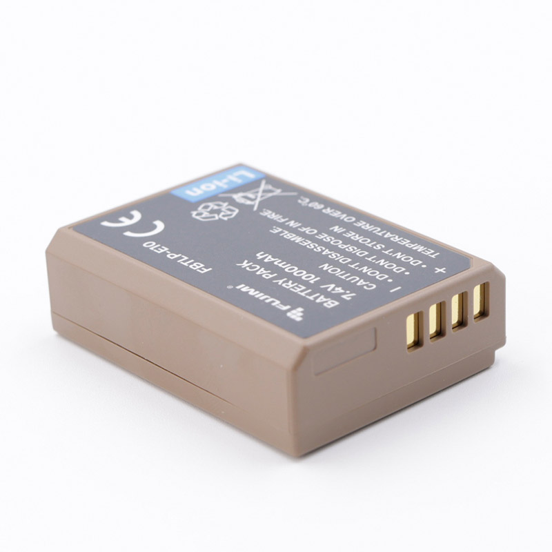 Аккумулятор Fujimi FBTLP-E10 (схожий с Canon LP-E10) 1000mAh Type-C 1758