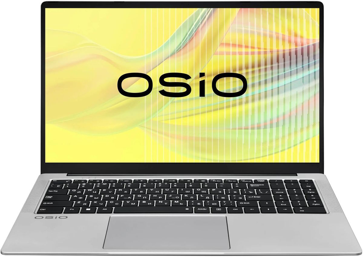 Ноутбук OSIO FocusLine F160I-001 16.1" IPS 1920x1080, Intel Core i3 1115G4 3 ГГц, 8Gb RAM, 512Gb SSD, без OC, серый (F160I-001)