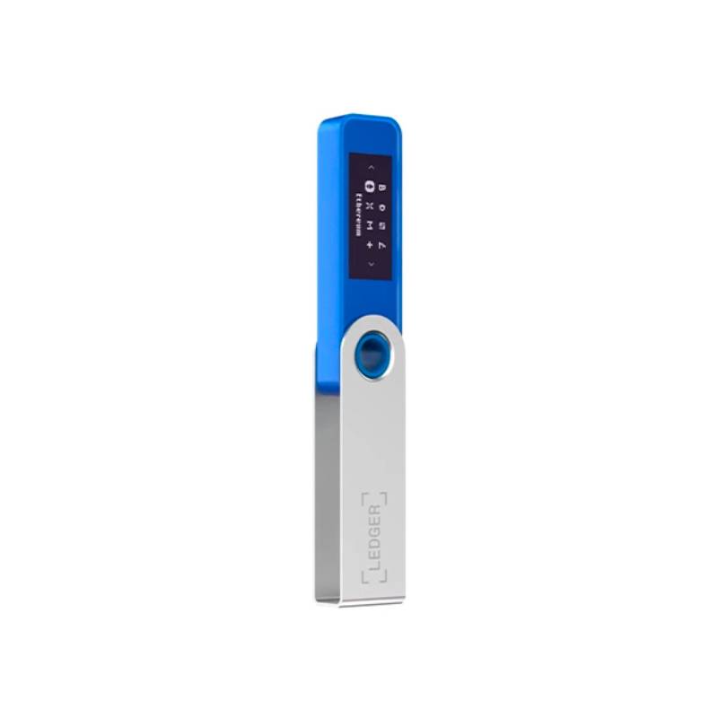 Аппаратный криптокошелек Ledger Nano S Plus Deepsea Blue