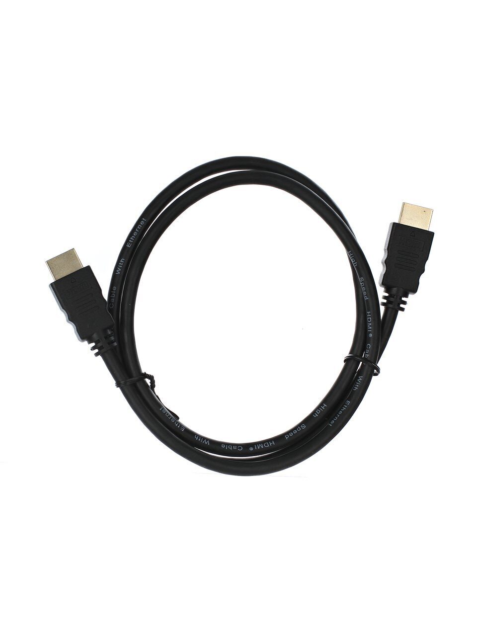 Кабель соединительный аудио-видео HDMI(19M)-HDMI(19M) v2.0 4K, экранированный, 1 м, черный Telecom (TCG200-1M)