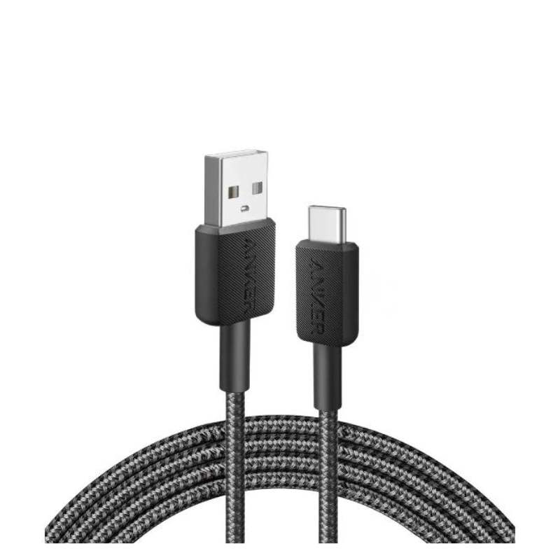 Аксессуар Anker A81H5 PL 322 USB-A - USB-C 90cm ANK-A81H5G11-BK в Москвe