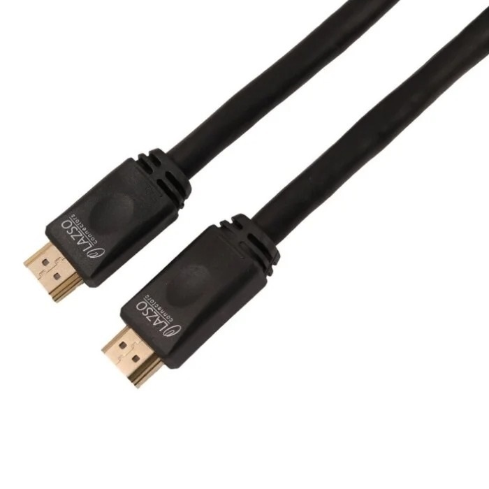 Кабель аудио-видео Lazco WH-111 HDMI (m)/HDMI (m) 30м WH-111(30M) черный