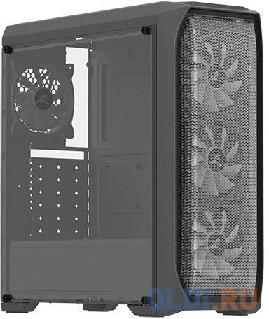 Корпус ATX Zalman N5 MF Без БП чёрный