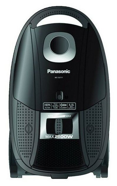 Пылесос Panasonic MC-CG715K149 2100Вт, 6л, 5м, черный (MC-CG715K149)