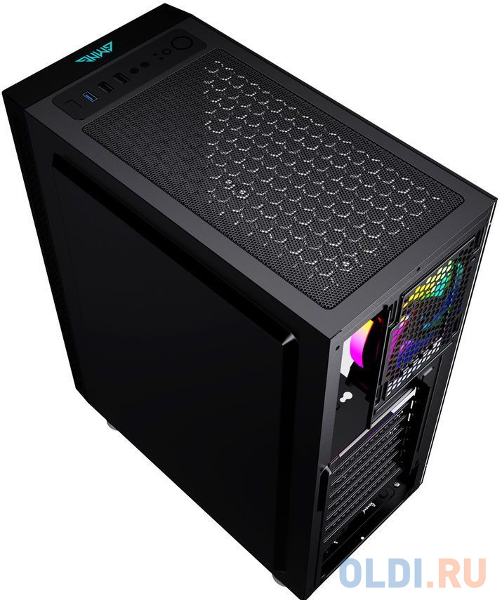 Корпус ATX GMNG GG-CC100 Без БП чёрный в Москвe