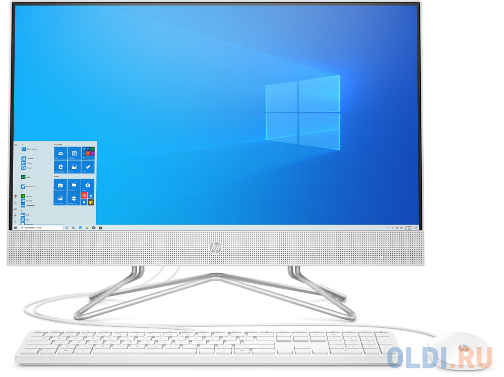 Моноблок HP 24 23.8" Full HD i5 1135G7 (2.4) 8Gb 1Tb Iris Xe CR Free DOS 3.0 Home GbitEth WiFi BT 90W клавиатура мышь Cam белый 1920x1080 в Москвe