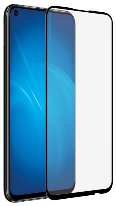 Защитный экран Red Line для Huawei P40 Lite Full Screen 3D Tempered Glass Black УТ000020709