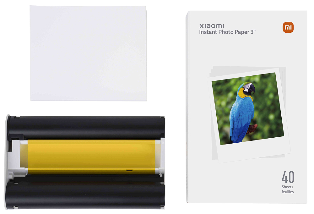 Фотопринтер Xiaomi Instant Photo Printer 1S Set, Белый