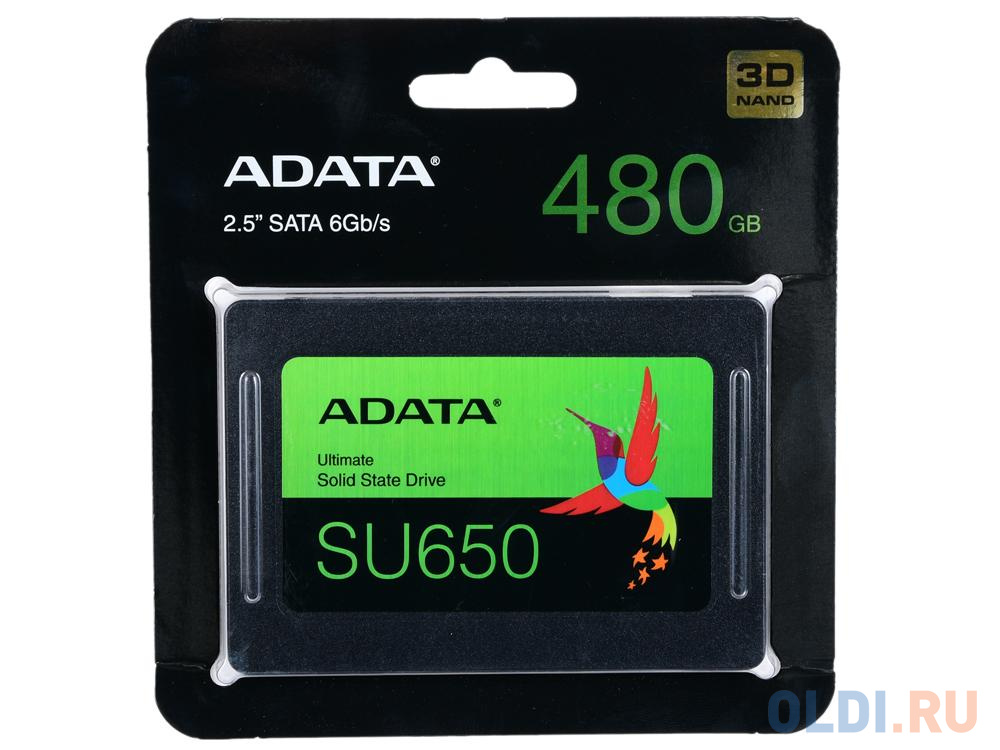 SSD накопитель A-Data Ultimate SU650 480 Gb SATA-III в Москвe