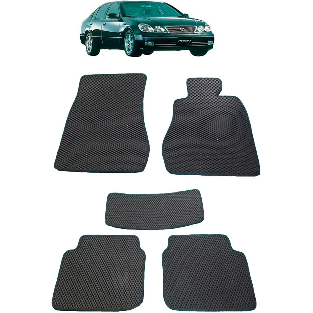 Ковры в салон автомобиля toyota aristo правый руль 1997 - 2004 Eva Smart 2066-B1A6-S <vendorcode>