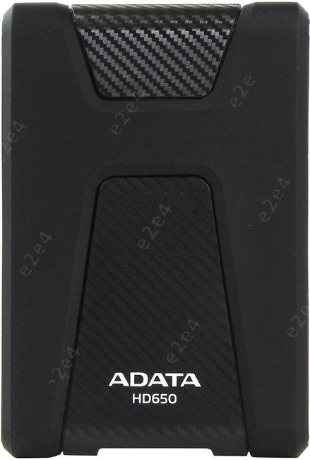 Внешний жесткий диск (HDD) ADATA 4Tb, черный (DashDrive Durable HD650 USB 3.1 4TB)