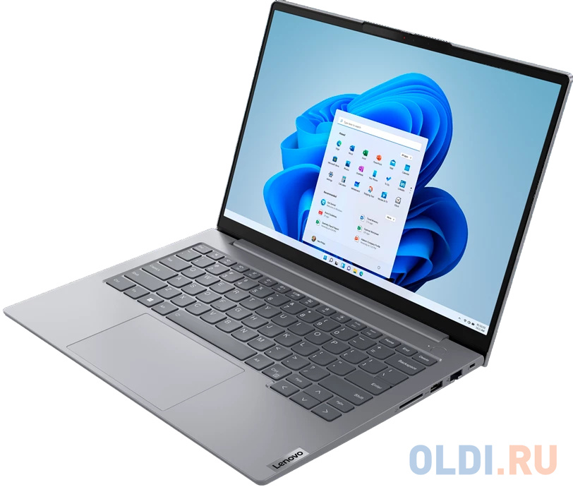 Lenovo ThinkBook 14 G6 IRL 14" WUXGA (1920x1200) IPS AG 300N, i7-13700H, 2x8GB DDR5 5200, 512GB SSD M.2, Intel Iris Xe, WiFi6, BT, FPR, FHD Cam, в Москвe