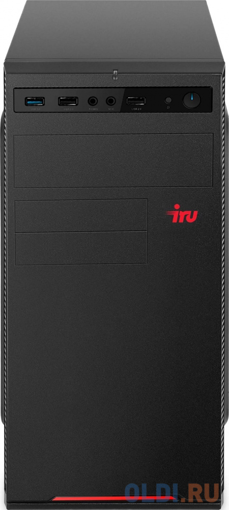 ПК IRU Home 310H6SE MT i5 12400 (2.5) 32Gb SSD512Gb UHDG 730 Free DOS GbitEth 400W черный (2023063)