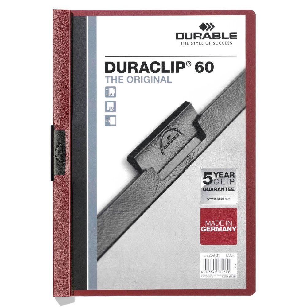 Папка с клипом DURABLE