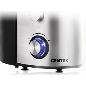 Соковыжималка Centek CT-1215 (черный, сталь)