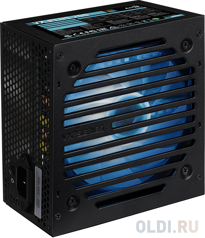 Блок питания Aerocool Retail VX PLUS 700 RGB 700 Вт в Москвe