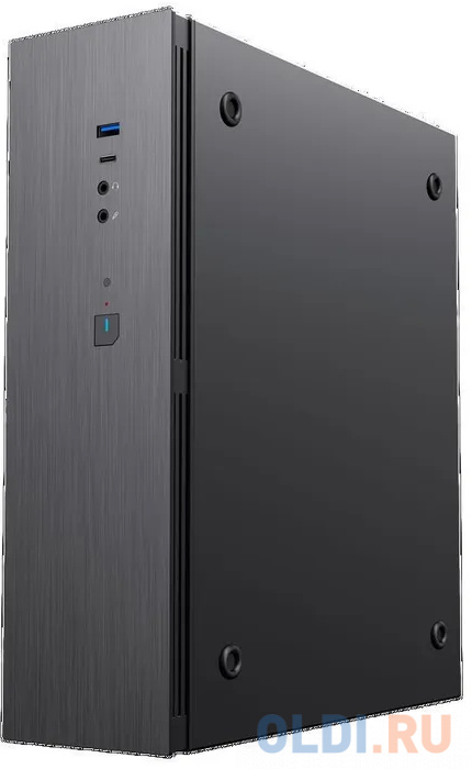 Zircon Корпус ZN-S37 300W (MATX SFF 8,3L, Черн., 1*USB3.0, 1*Type-C,  1*80мм)